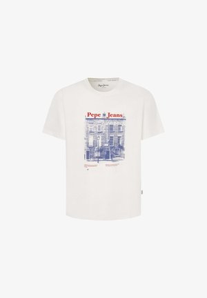 Pepe Jeans, - T-shirt z nadrukiem