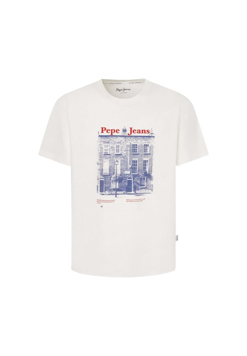 Pepe Jeans T-shirt print crème