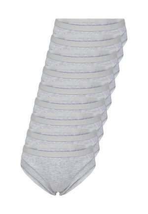 9-PACK  - Trusser - mottled light grey
