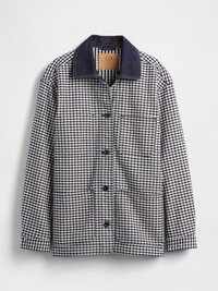 GAP X DOEN CHECK JACKET UNISEX - Teksajakk - blue
