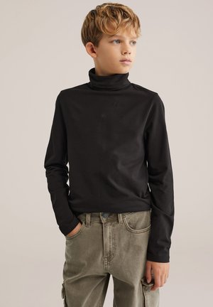 WE Fashion MET COL - Longsleeve - black