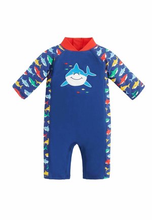 JoJo Maman Bébé REGULAR FIT - Haalari - navy shark