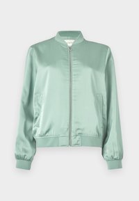FEMININE COLLAR JACKET - Bomberjacka - dust green