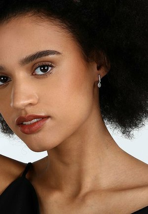 CHRIST Ohrringe - weißgoldfarben