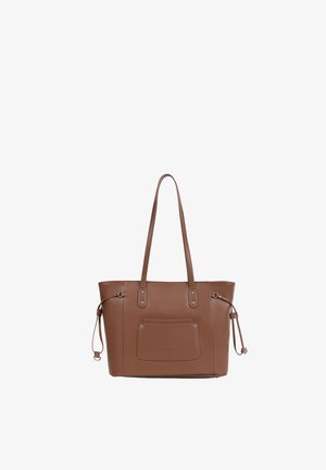 Fagola, SAC CABAS PORTÉ ÉPAULE TESSA FEMME - Sac à main - fauve