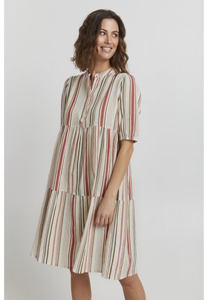 Fransa FRFANADJA - Robe chemise - rose of sharon mix