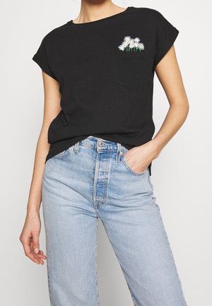 Camiseta estampada - black