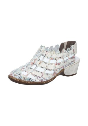 Rieker, BASKETS 47156 RIEKER - Pumps m/ kilehæl - multicolor