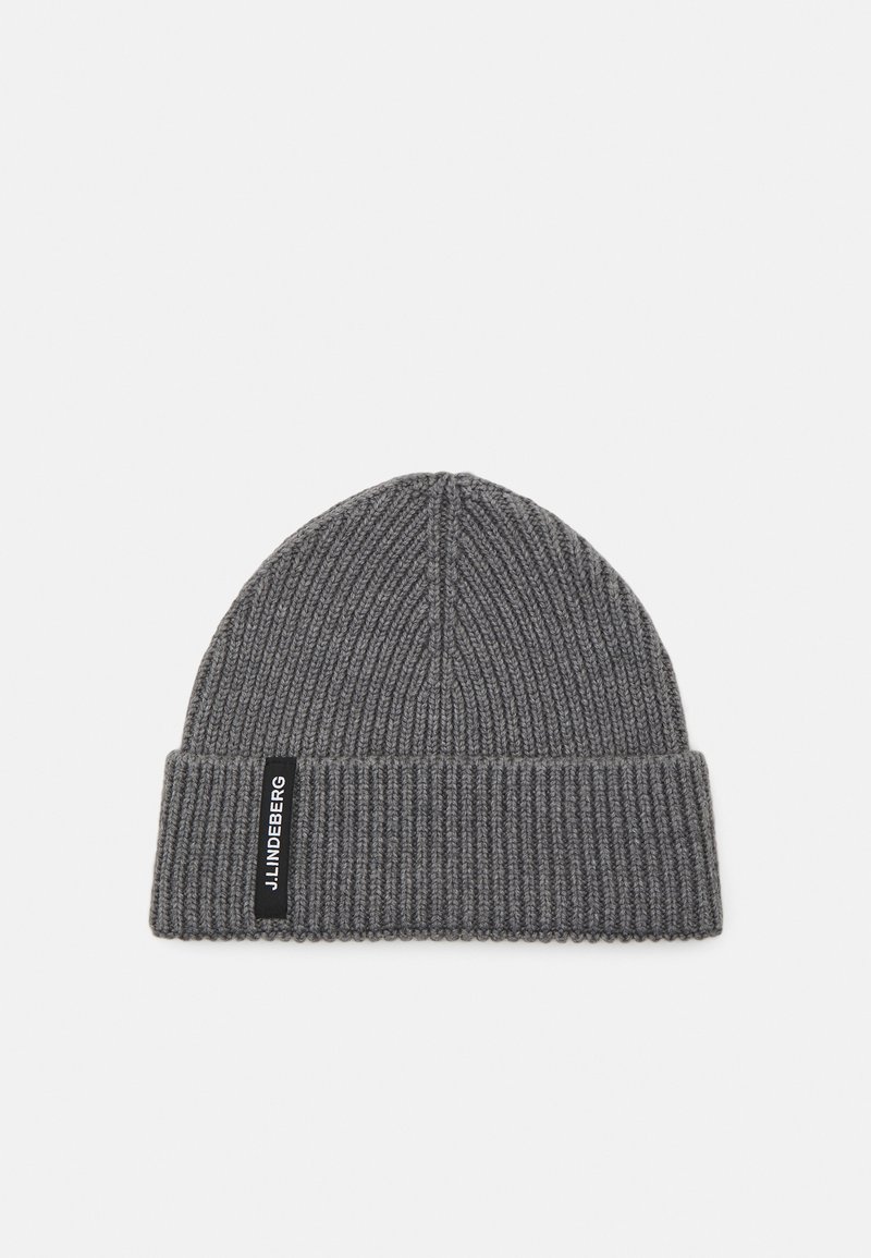 J.LINDEBERG JUAN BEANIE - Σκούφος - mid grey melange