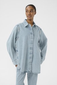Gestuz - TAHIA - Button-down blouse - light blue washed Thumbnail Image 1
