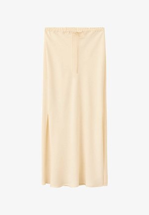 Mango, ADULT - Jupe longue - ecru