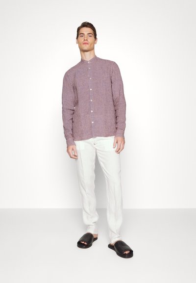 Boglioli Πουκάμισο - salmon/blue