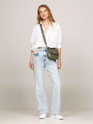 Tommy Hilfiger CHIC CROSSOVER - Rankinė per petį - utility olive