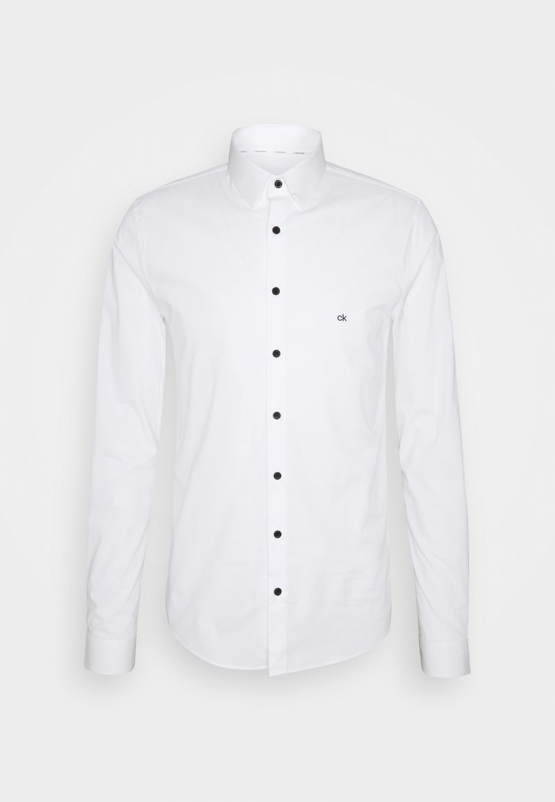 Calvin Klein Tailored LOGO STRETCH  - Camisa formal - white
