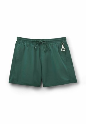 IUMAN Intimissimi, MID-LENGTH WITH BOTTLE OPENER - Zwemshorts - dark green