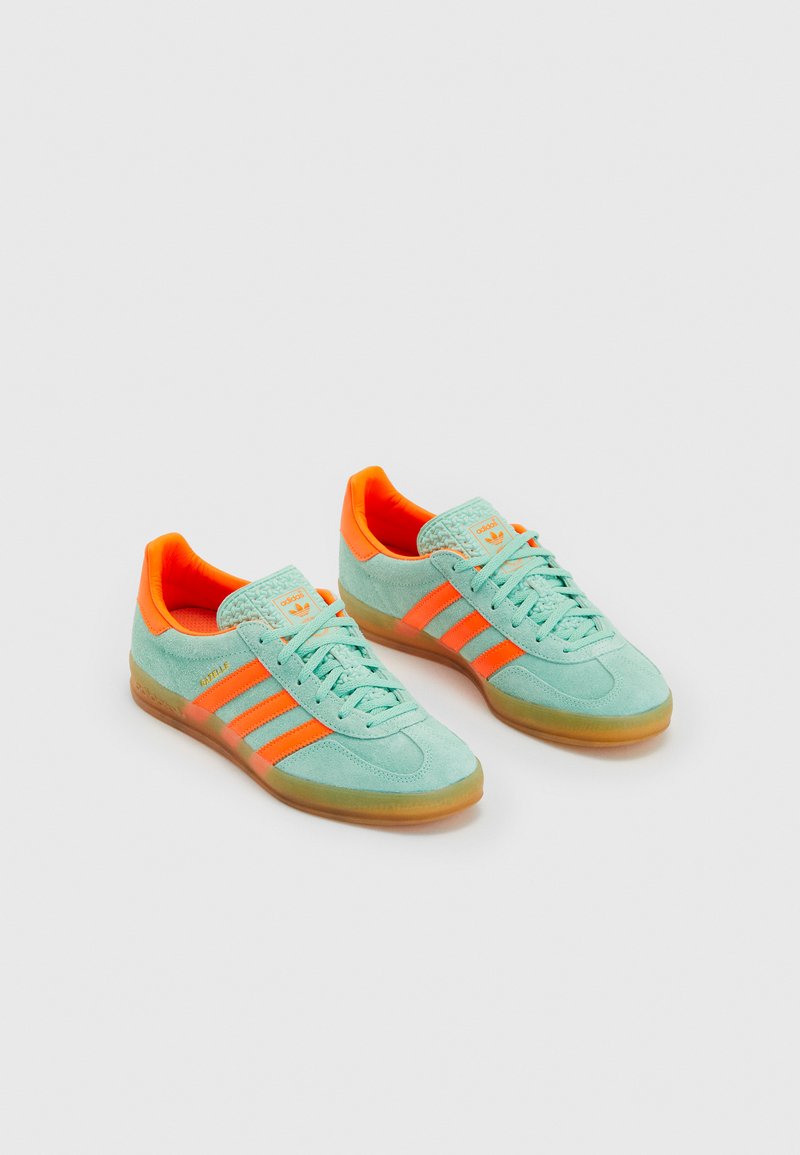 orange adidas indoor soccer shoes