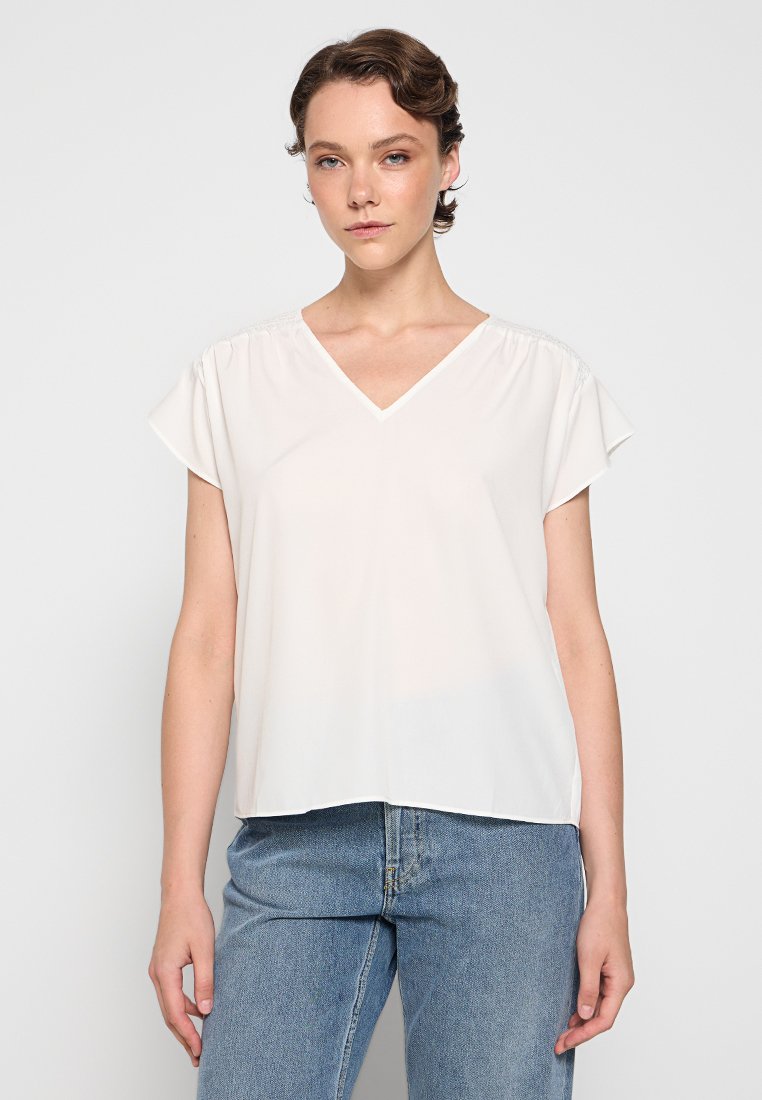 French Connection Blusa blanco
