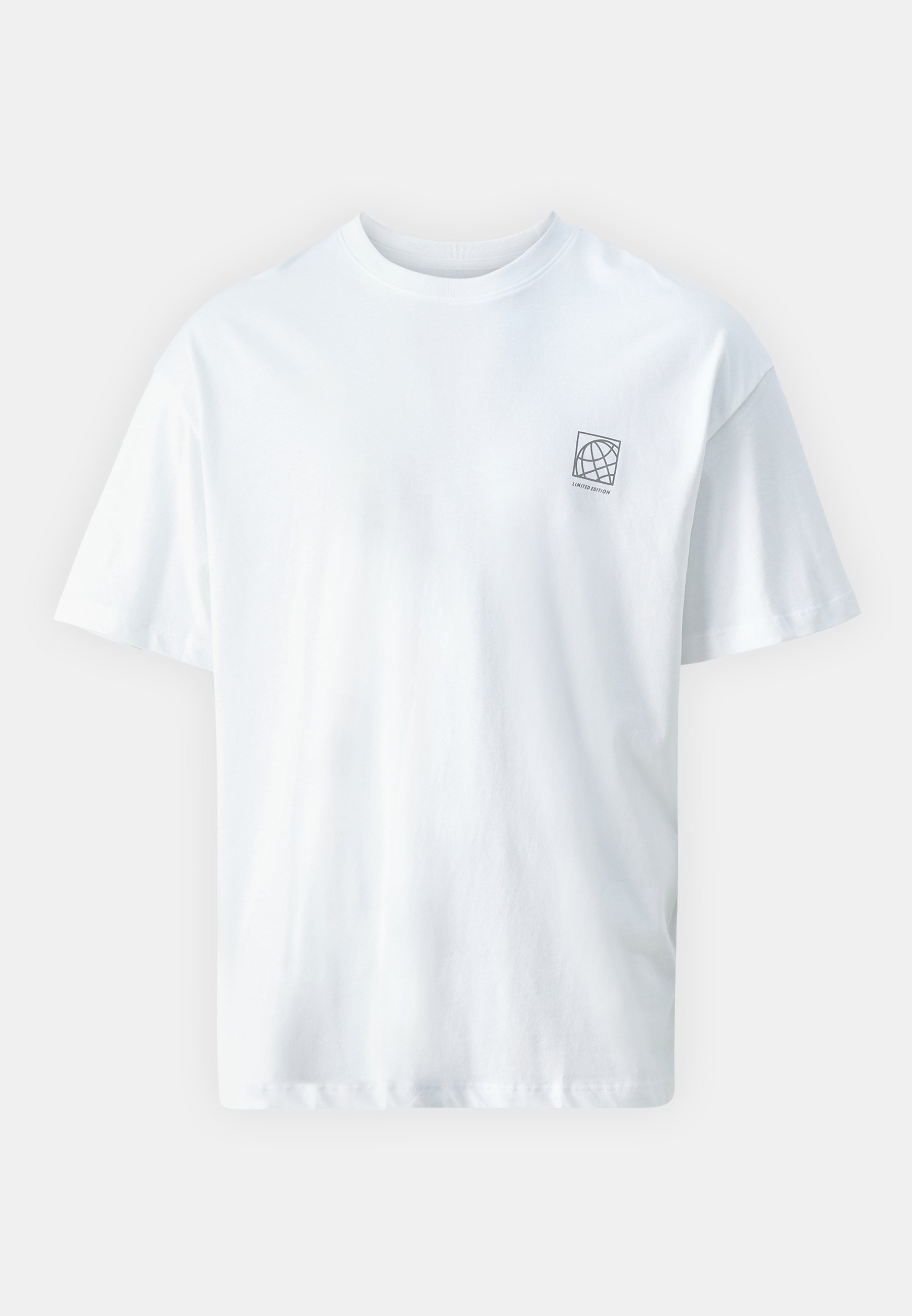 Jack & Jones JORDISTORTION TEE CREW NECK UNISEX - Print T