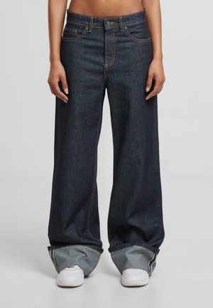 SIGNATURE RINSED - Széles szárú - rinsed denim