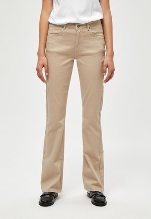 NEW ENZO - Trousers - sand