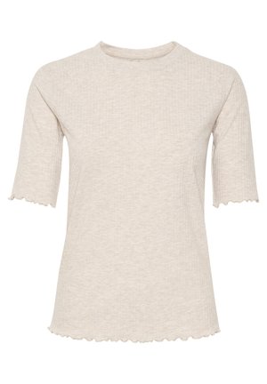 Kaffe KAJASMIN  - T-Shirt basic - feather gray melange