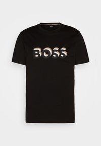 BOSS TIBURT - T-shirt con stampa - black