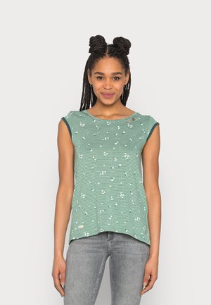 DOMINICA - Print T-shirt - green