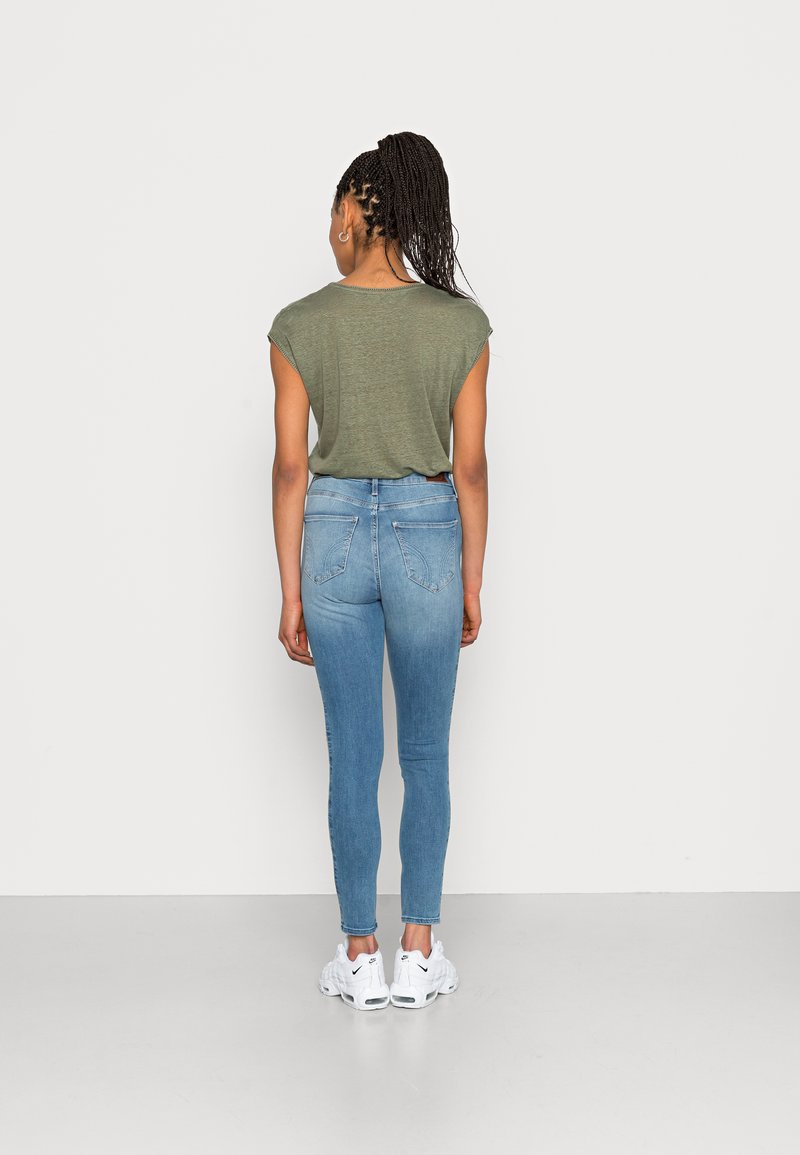 Damen Kleider | Hollister Co. Jeans Skinny Fit blue denim - HU65137 Damen Kleider | Hollister Co. Jeans Skinny Fit blue denim - HU65137