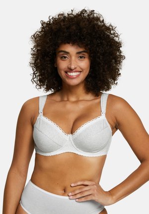 NURSING BRA   NEW CALIN - Soutien-gorge à armatures - gris chiné