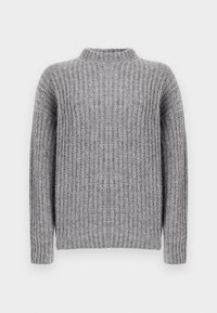 SOFT SWEATER - Jersey de punto - grey melange