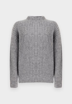 SOFT SWEATER - Camisola - grey melange