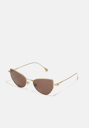 Sunglasses - gold-coloured