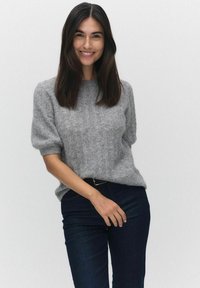 STOCKH LM ALLY TEE - T-shirts basic - grey melange