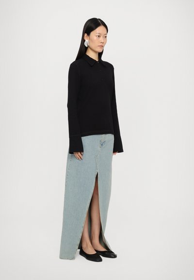 Filippa K Long sleeved top - black