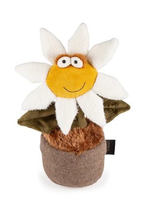 sigikid, GESCHENK BLUMENTOPF MARGERITE GWENDOLYN GOODMOOD BEASTSTOWN - Kuscheltier - gelb/weiß/grün