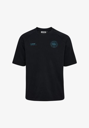 Hummel, HUMMEL DBU 26 TRAVEL TECH T-SHIRT S/S UNISEX - Nationalmannschaft - black