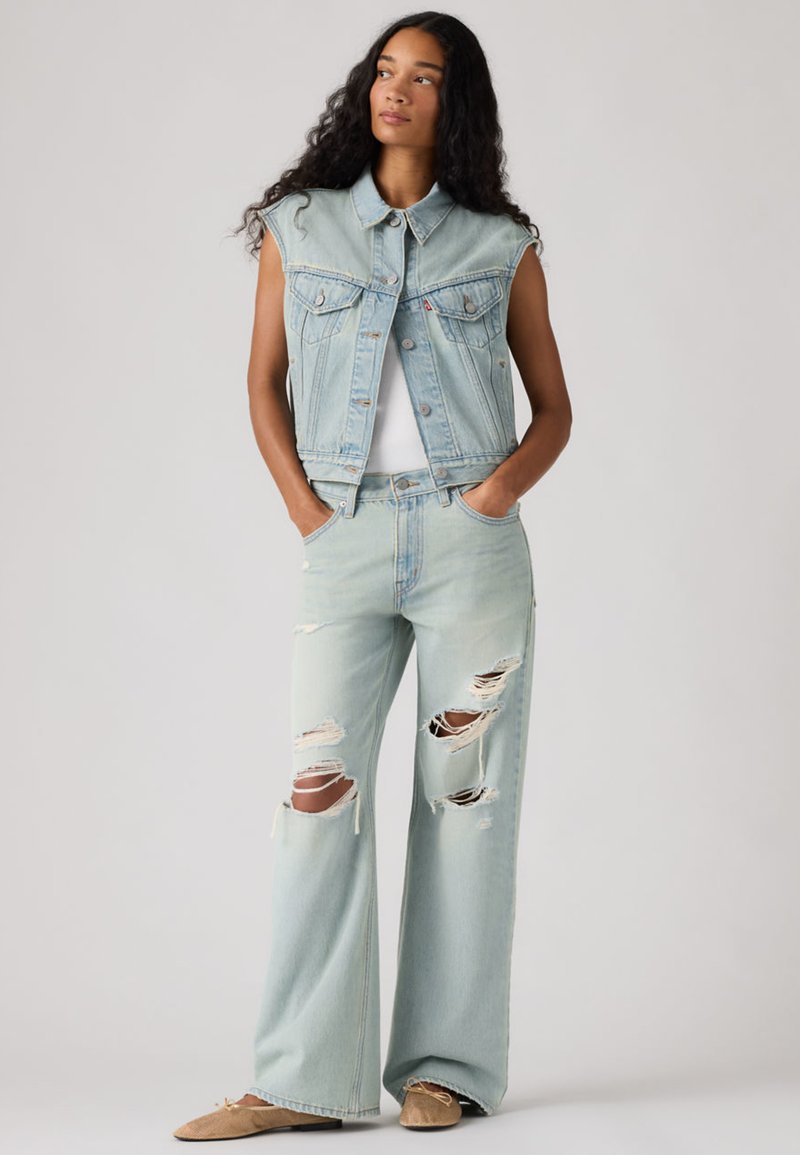 Levi’s® Bootcut jeans lichtblauw denim