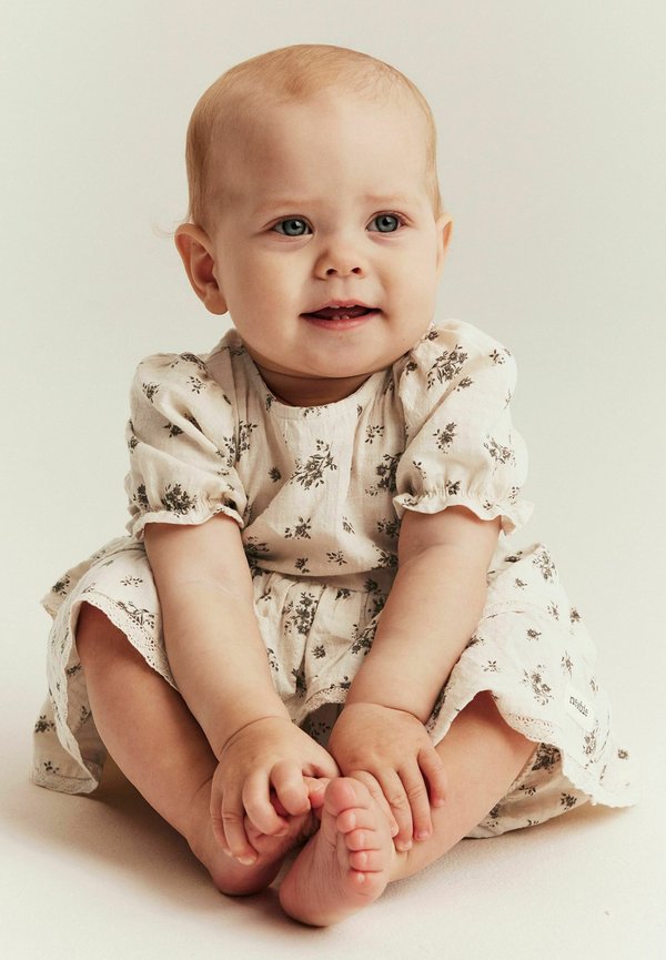 FLORAL - Freizeitkleid - light beige