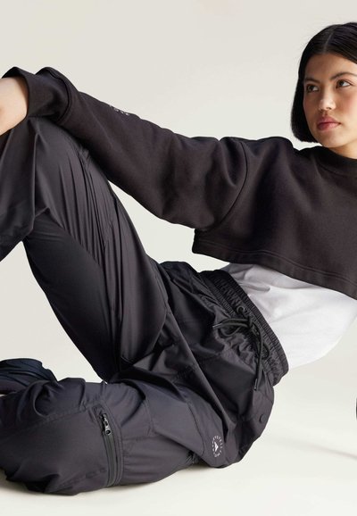 adidas by Stella McCartney ZIP TRACK PANTS - Kalhoty - black