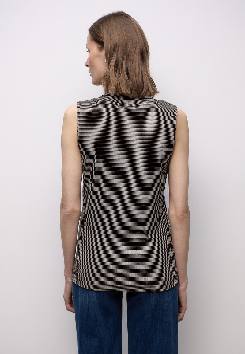 Débardeur Gris/Marron - Taille S - Occasion Très Bon État - Basique Et Confortable