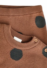 Next SET - REGULAR FIT - Trui - tan brown spot