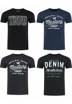TEE 4 PACK - T-shirt print - farbmix