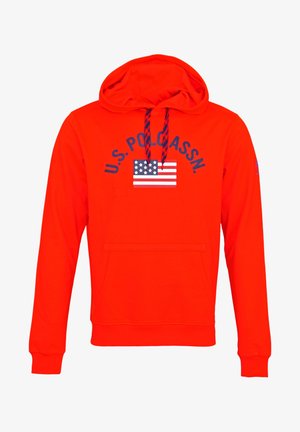 U.S. Polo Assn., Sweat à capuche - red