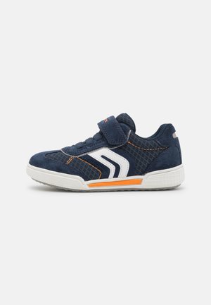 POSEIDO BOY - Zapatillas - navy/light orange