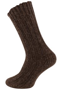 Cotton Prime 4 PAAR MIT UNISEX - Calze - braun