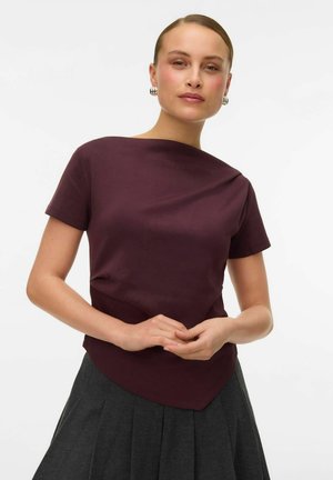 VMMILLE - T-shirt con stampa - fudge