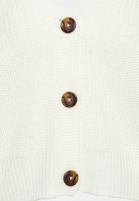 Vero Moda VMLEA V NECK CARDIGAN - Casaco de malha - birch