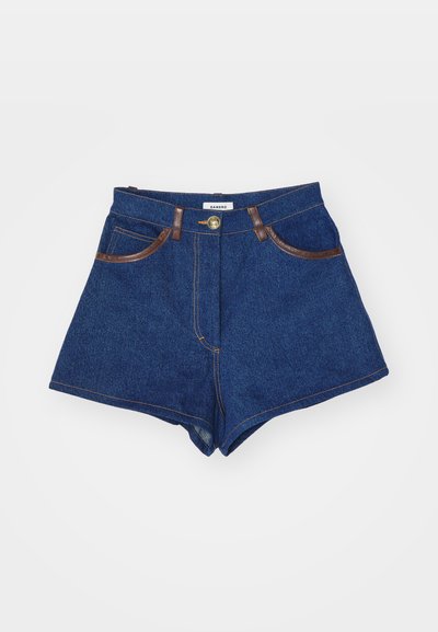 sandro NEVADA - Short en jean - bleu