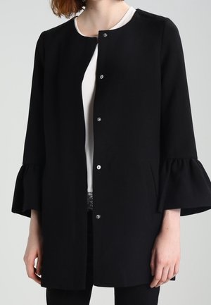 Pitkä takki - black