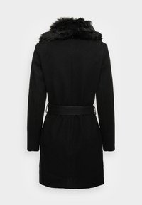 VILA VIMETIL COLLAR - Klasisks mētelis - black